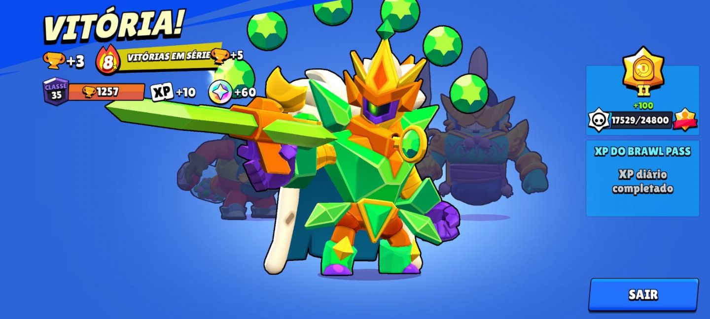 UPO MESTRE E PRO NA RANKED - ELOJOB BRAWL STARS