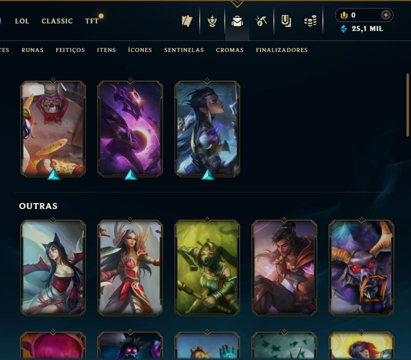 SKIN YONE TINTA SOMBRIA + [ PLATINA 1 QUASE ESMERALDA ] + [ 70% DE WIN RATE ]
