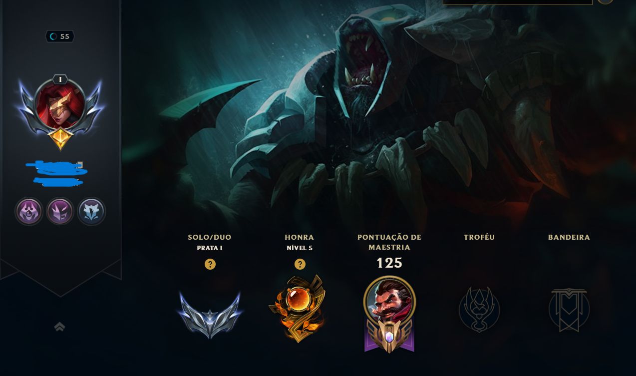Conta LEAGUE OF LEGENDS+VALORANT