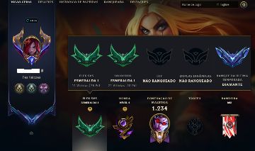 CONTA LOL ESMERALDA EX DIAMANTE MMR BOM 935 SKINS
