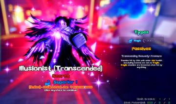 Illusionist (Transcended) (Aizen) SSS DAMAGE, S SPA, S RANGE