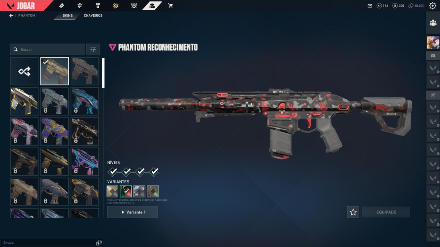 CONTA VALORANT PEAK ASCEDENTE 3 COM MUITAS SKINS TOP TIER