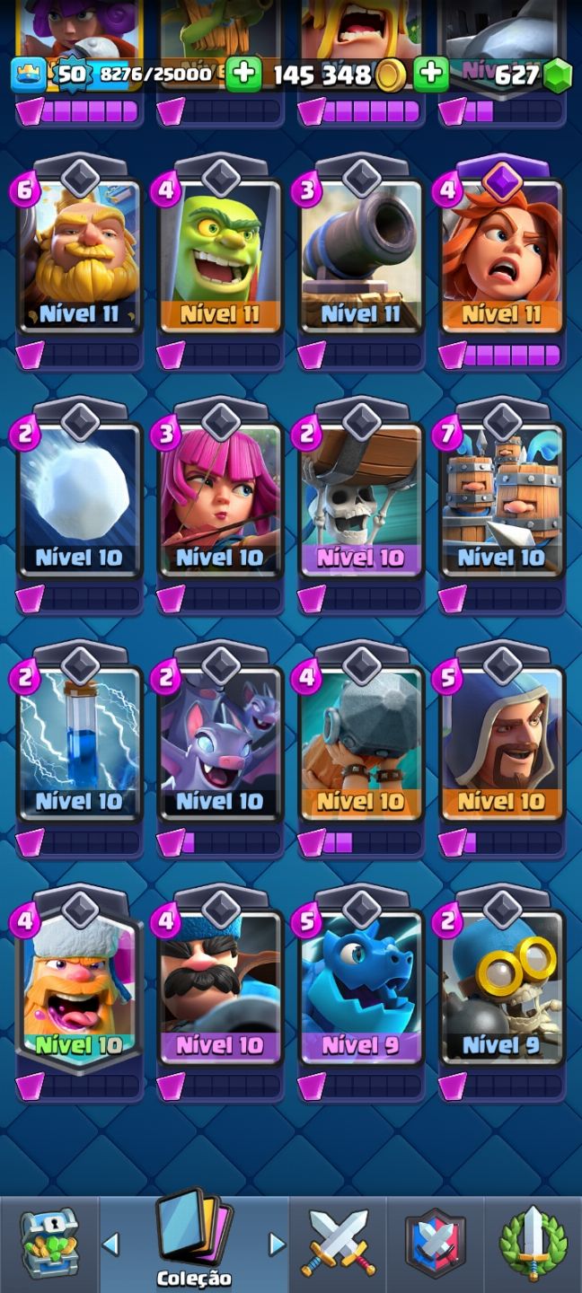 CONTA DE CLASH ROYALE 9K TROFEUS FULL ACESSO