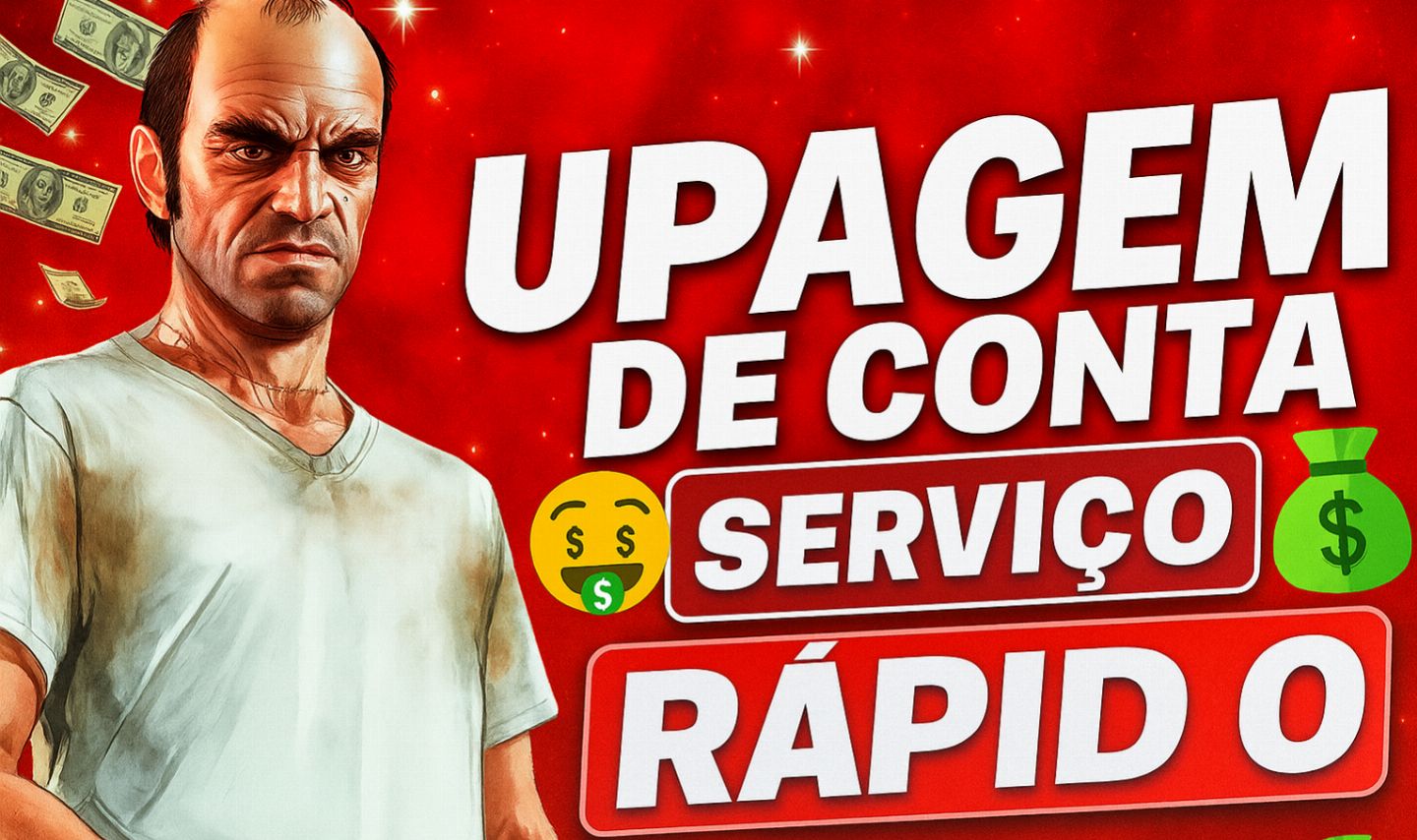 [UP DE CONTAS] GTA 5 ONLINE PC UPAGEM | PACOTES DE DINHEIRO + BRINDES + TRAJES