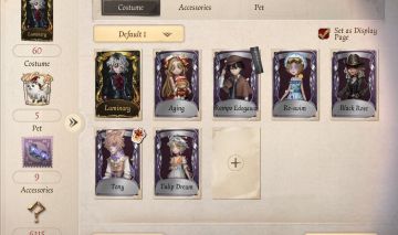 CONTA IDENTITY V/IDV