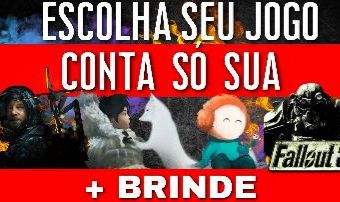 CONTA COM JOGOS (ENTREGA AUTOMÁTICA) CONTA SÓ SUA