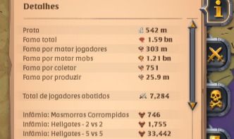 CONTA DE ALBION ONLINE / SERVIDOR N.A / CONTA END GAME
