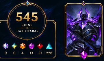 Conta LoL + Valorant | 545 skins