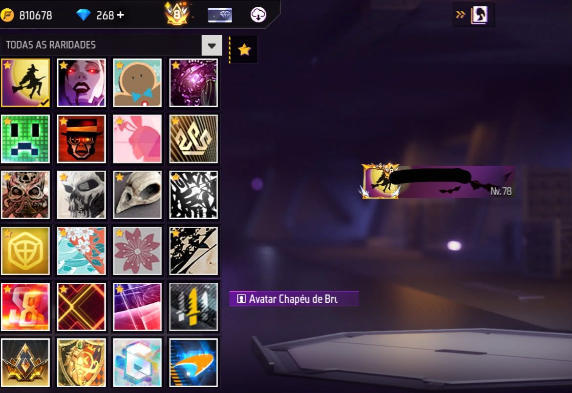 Conta Free Fire com Primeiro Terceiro Setimo Passe Ragnarok Mestre S6 S7 Prime 8