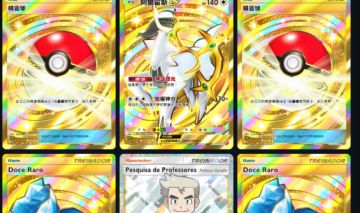 2 Golden Poké Balls, 2 Golden Rare Candies and 1 Golden Arceus