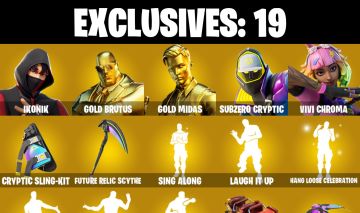 CONTA FORTNITE COM 156 SKINS-IKONIK-TRYHARD