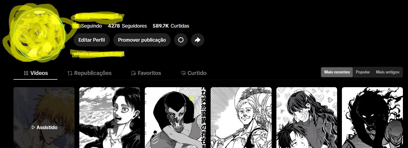 Conta TIKTOK 4200+ seguidores REAIS
