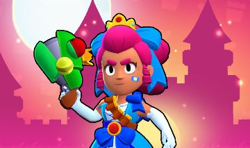 Conta Brawl Stars com Shelly Princesa