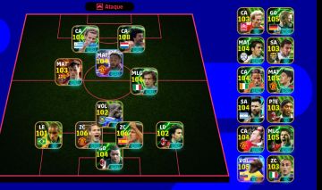 Conta antiga efootball com bastante jogador antigo