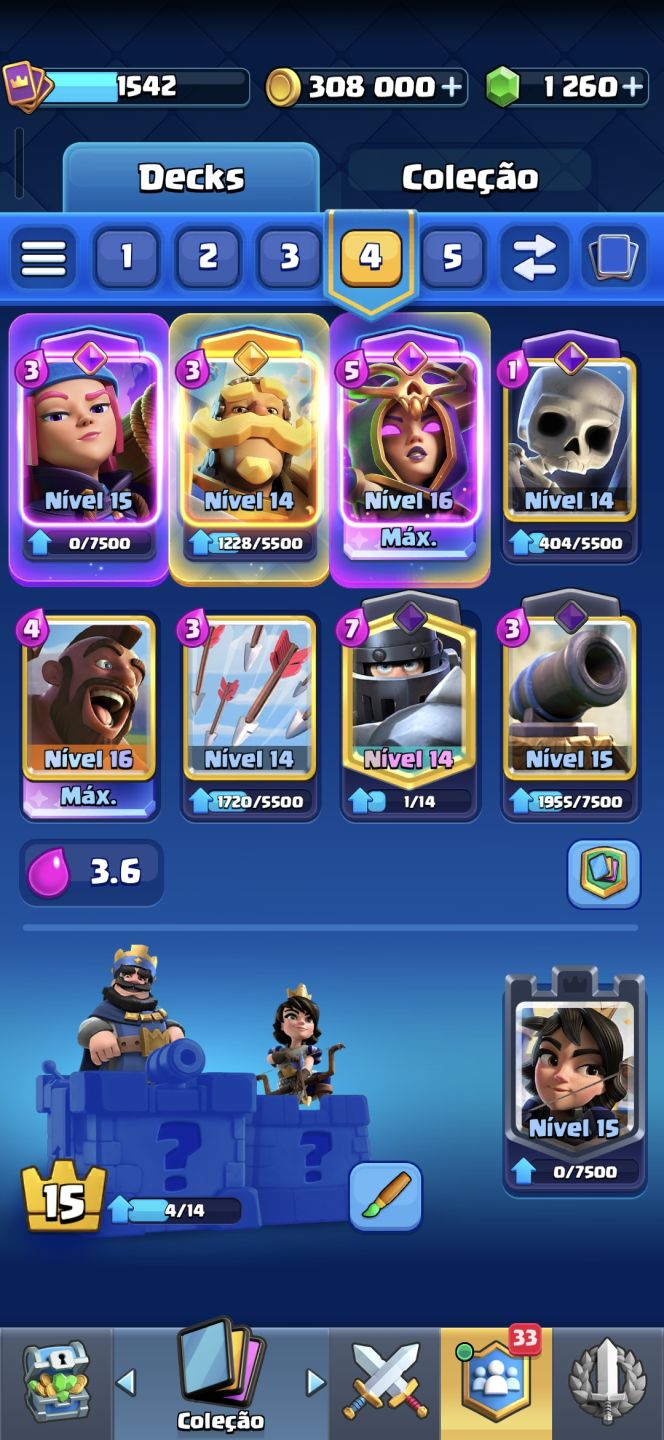 Conta upada de clash royale com 10k+ de troféus!!! Aproveite antes que esgote