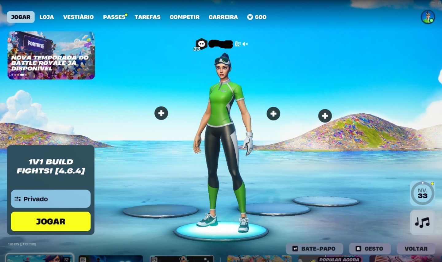 Conta Fortnite Varias Skins