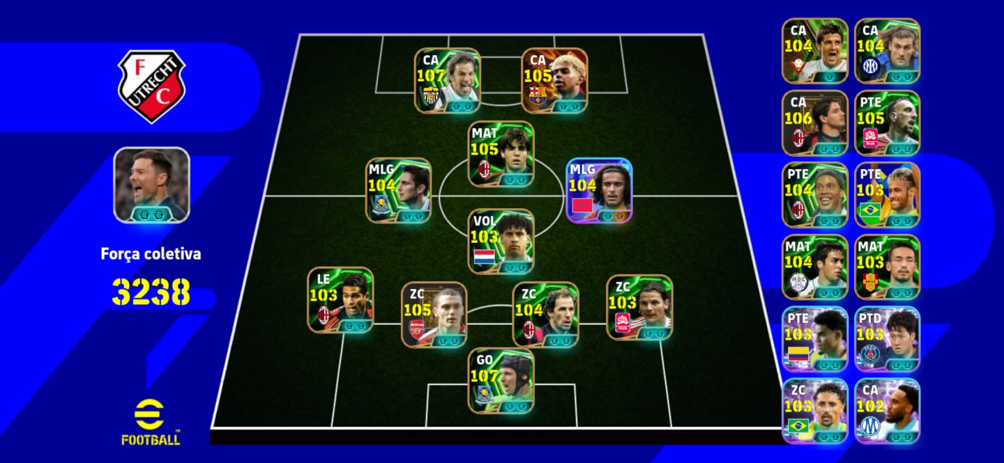 CONTA DE EFOOTBALL top com 2 blitz culer top raros
