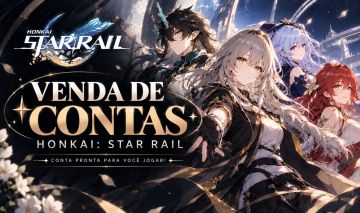 Contas Honkai Star Rail - Full Acesso | Personagens da sua escolha!