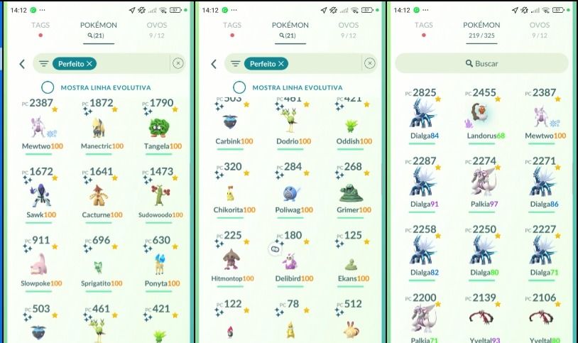Pokémon Go LVL 37 | 20 SHUNDOS (shiny 100% IV) | Mewtwo 100% c/ Fundo | Q212