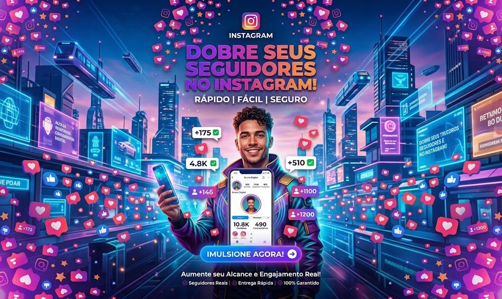 INSTAGRAM | 1,5K CURTIDAS + 7K DE VIEWS | MAIS 1K DE VIEWS [BRINDE]