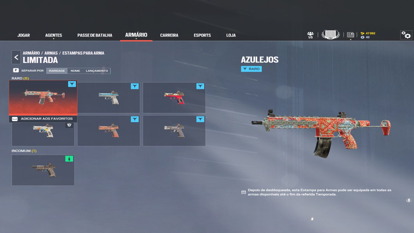 Conta nivel 292 desde 2016 com skins raras para pc, aceito negociacao