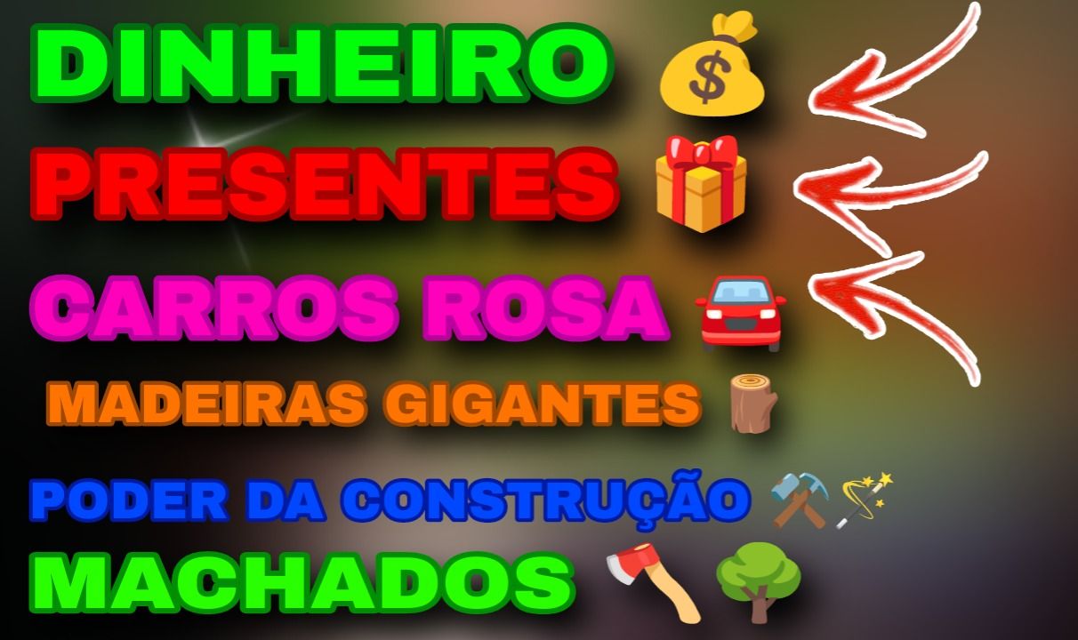 DINHEIRO 20M+, MADEIRAS GIGANTE, MACHADOS,PODER DA CONSTRUÇÃO - LUMBER TYCOON 2