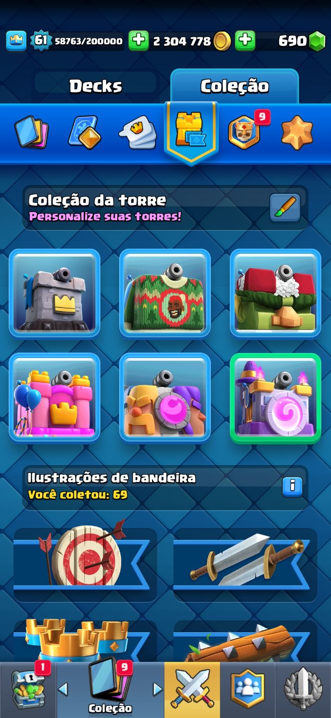 CONTA CLASH ROYALE TOP À VENDA UPADA E PRONTA PRA RANQUEADA
