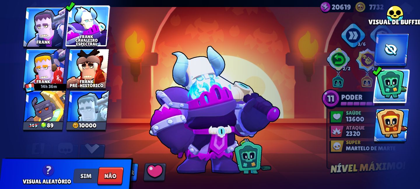 CONTA BRAWS STAR MUITO RARA E GEMADA 8 ANOS DE CRIAÇÃO FULL BRAWLES.