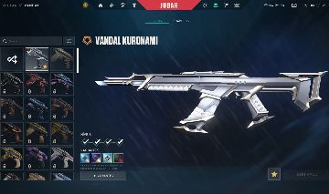 CONTA VALORANT COM VANDAL KURONAMI