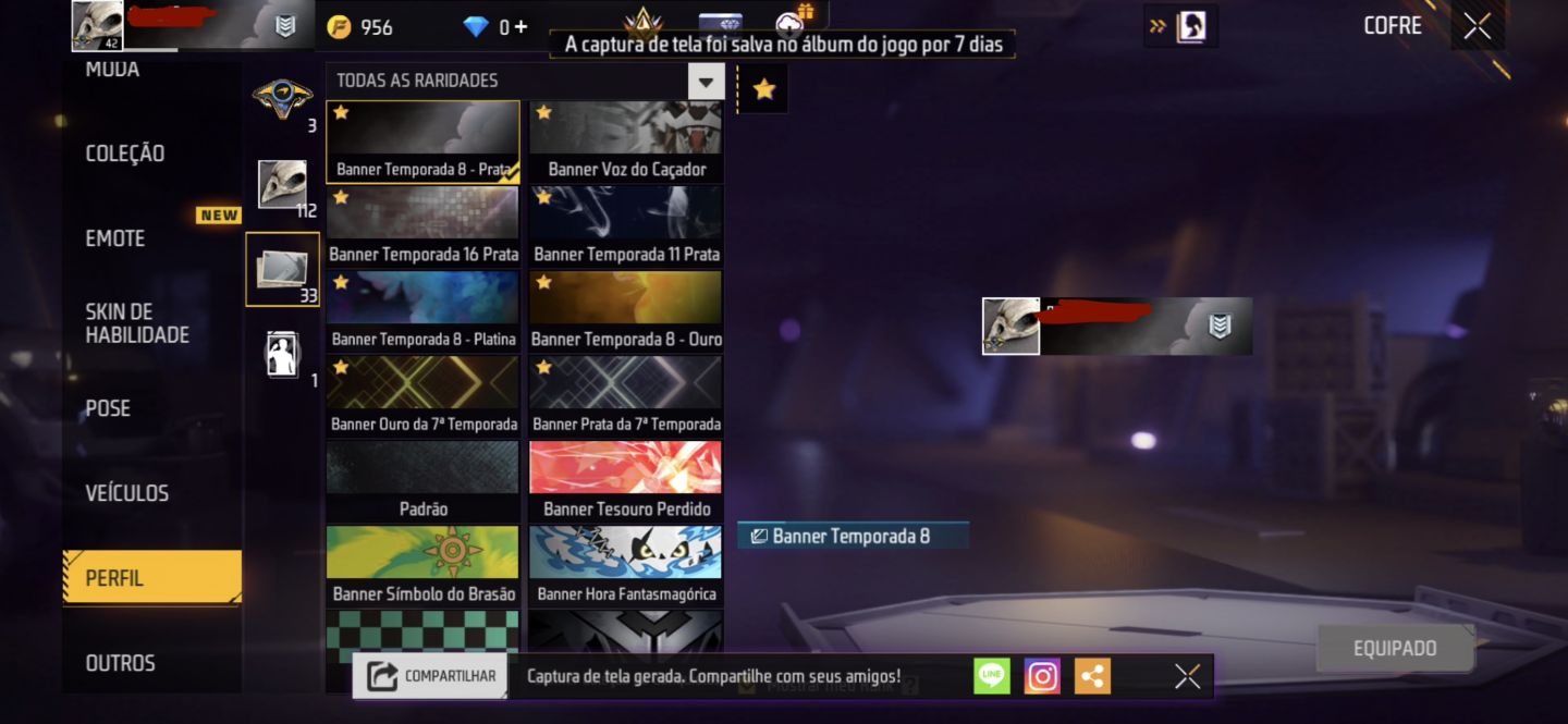 CONTA FREE FIRE ANTIGA COM 8 ANOS DE IDADE!!