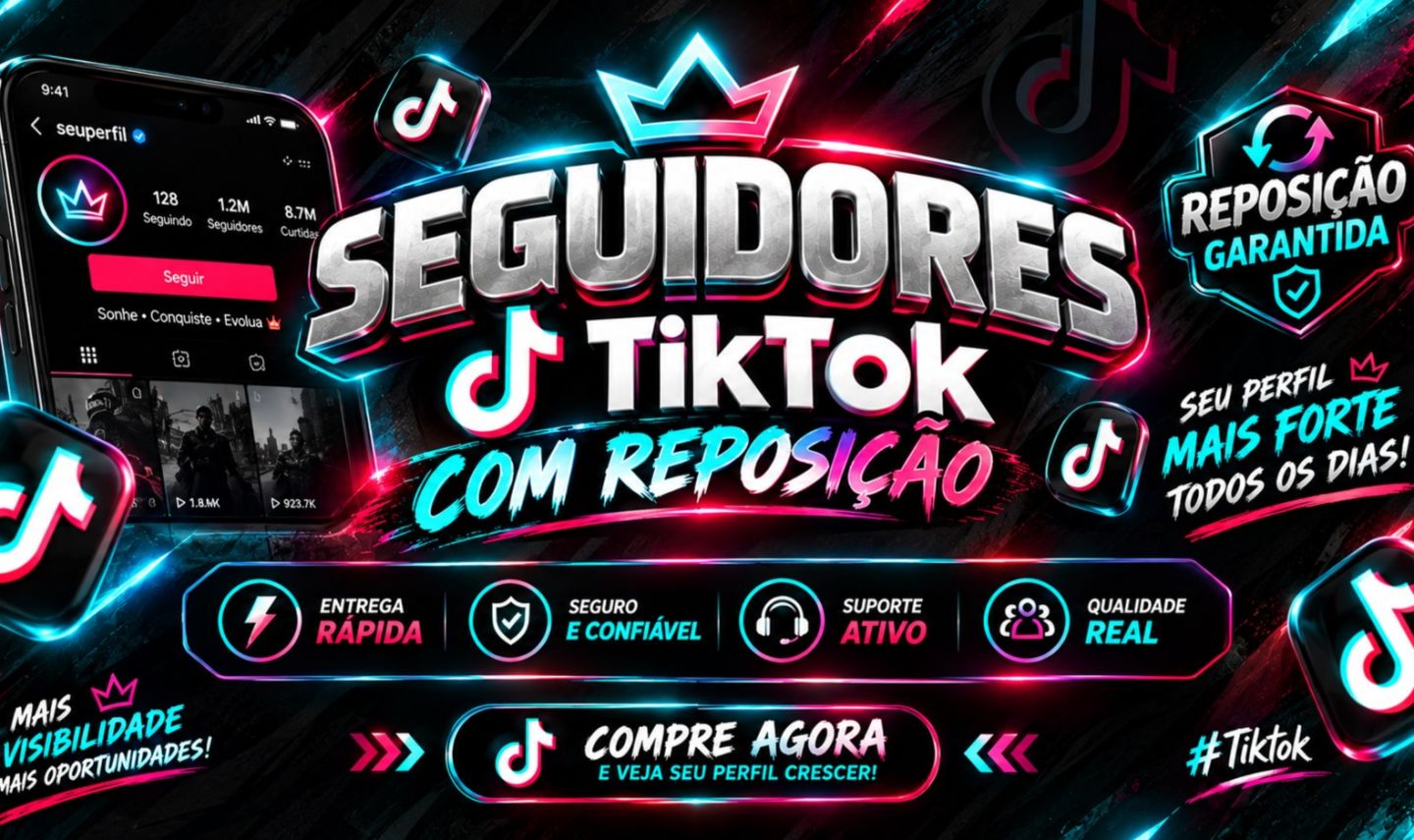Seguidores TikTok BR | Entrega Rápida | Viralize seu Perfil