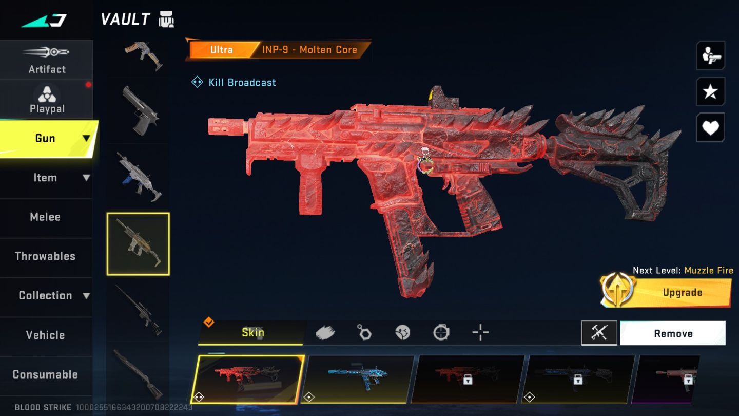 Conta Blood Strike Completa Vários Itens e Skins
