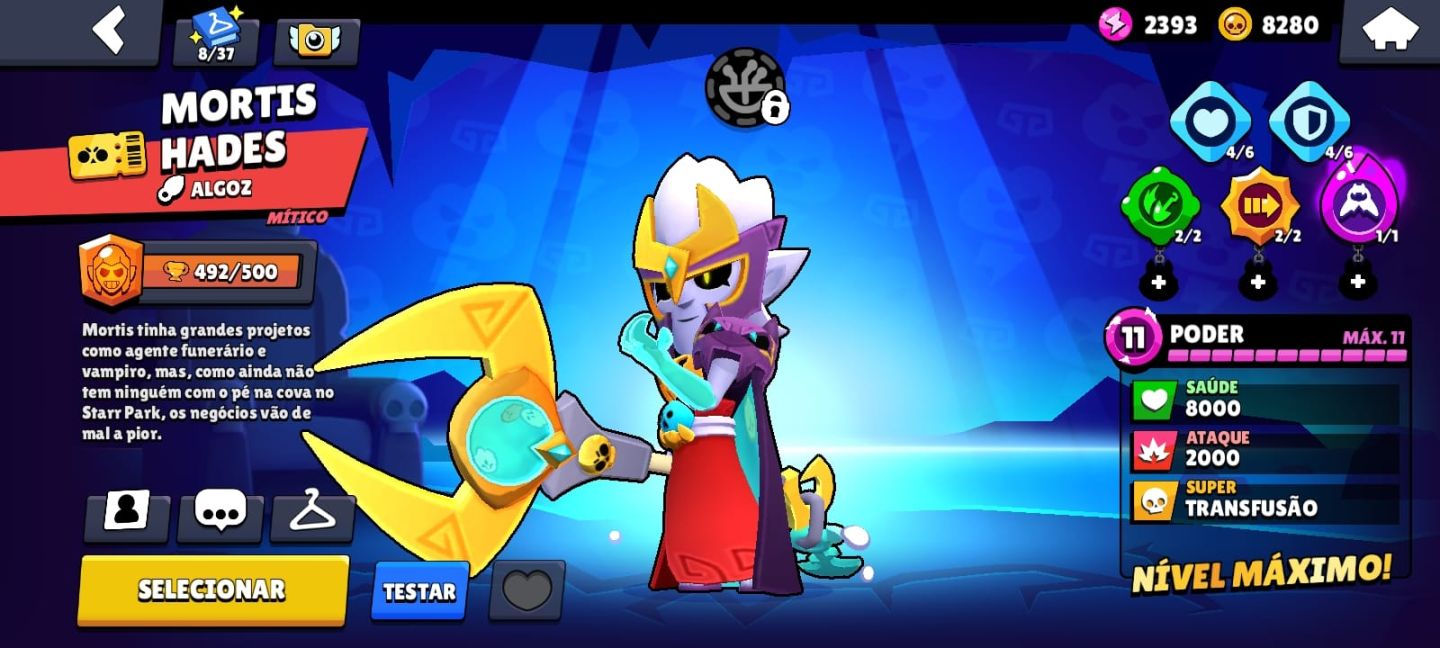 Conta brawl stars com passe raro