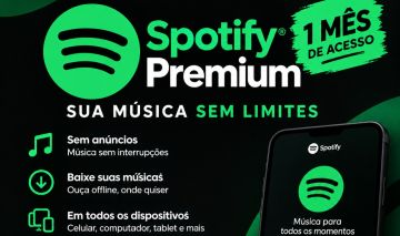 Spotify Premium 1 Mês, link de Acesso