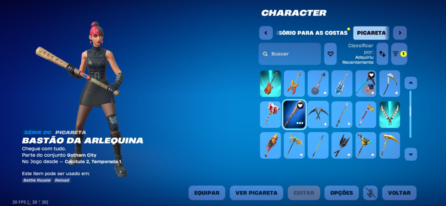 CONTA FORTNITE TRYHARD