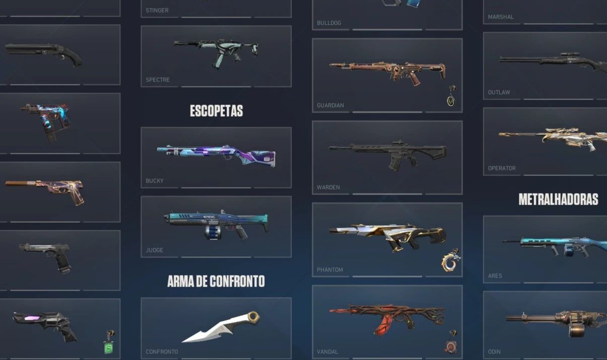 Conta Valorant com Skins - Lvl 82 - + de Mil Reais Gastos - Pacote Champions 26