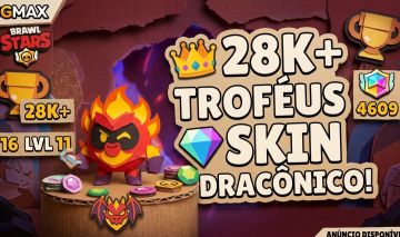 CONTA 28K TROFÉUS | LOTADA DE SKIN | CROW DRACÔNICO & MAIS