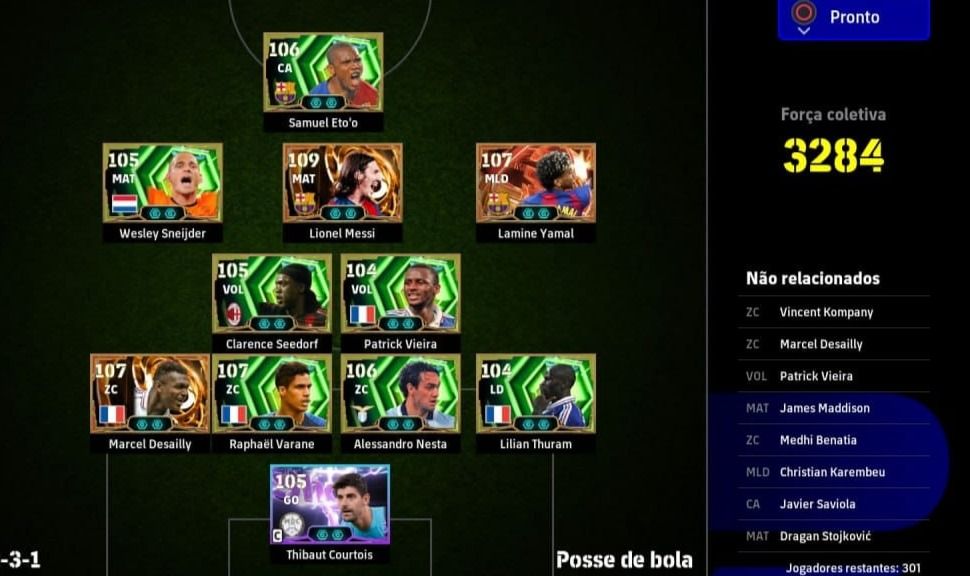 Conta eFootball Playstation Full Épica Completa