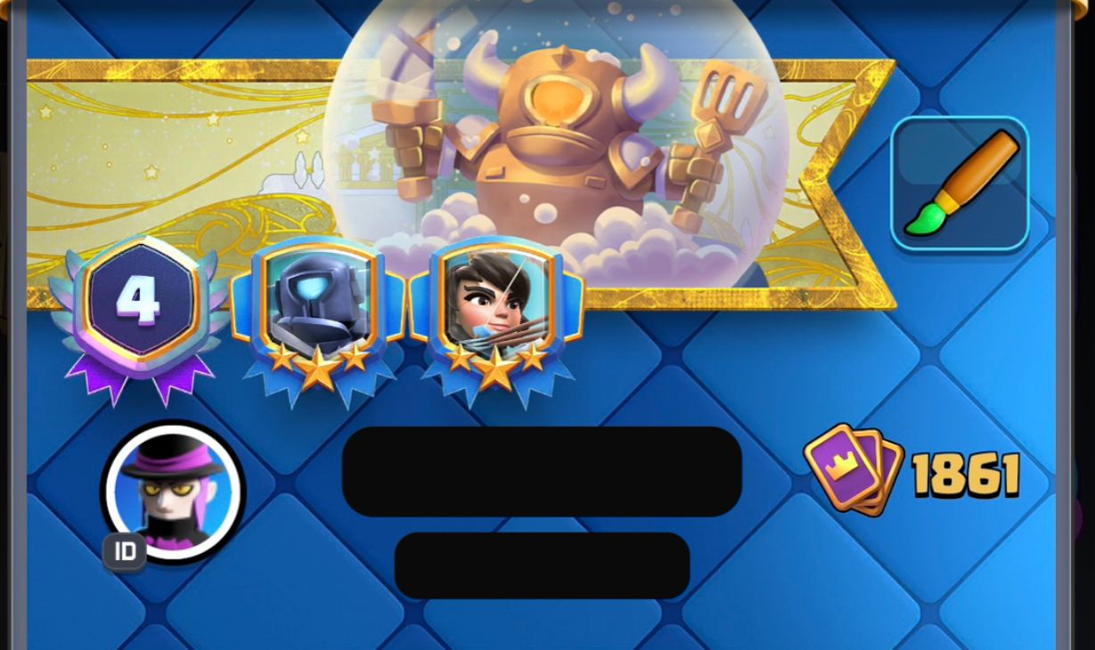 CONTA CLASH ROYALE NÍVEL 16 , 13K TROFEUS POR UM PREÇO BOM