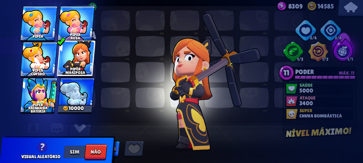 CONTA DE BRAWL STARS E CLASH ROYALE SUPER RARA