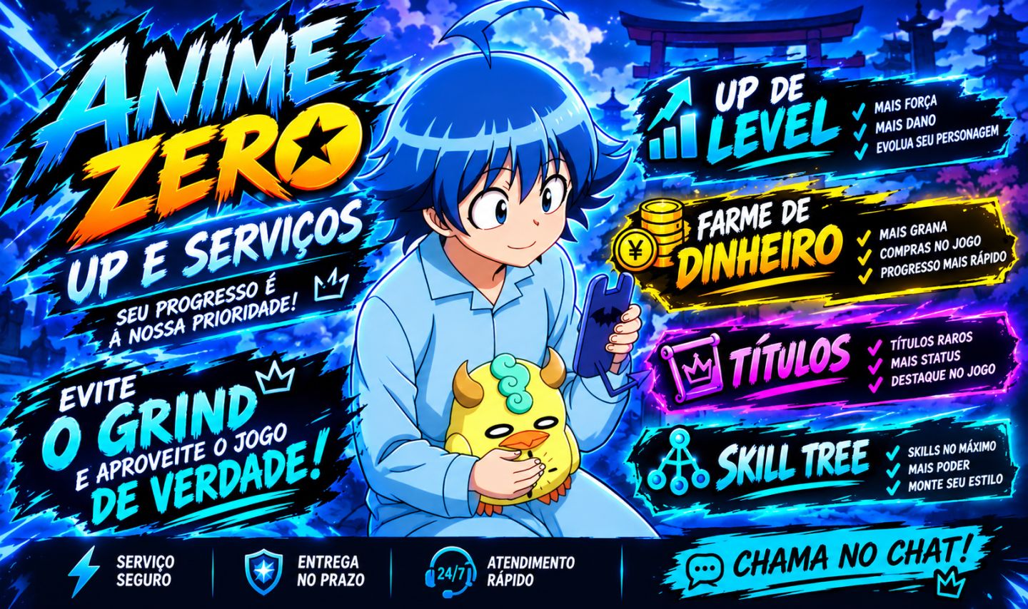 Anime Zero [Monarca das Sombras] Serviços