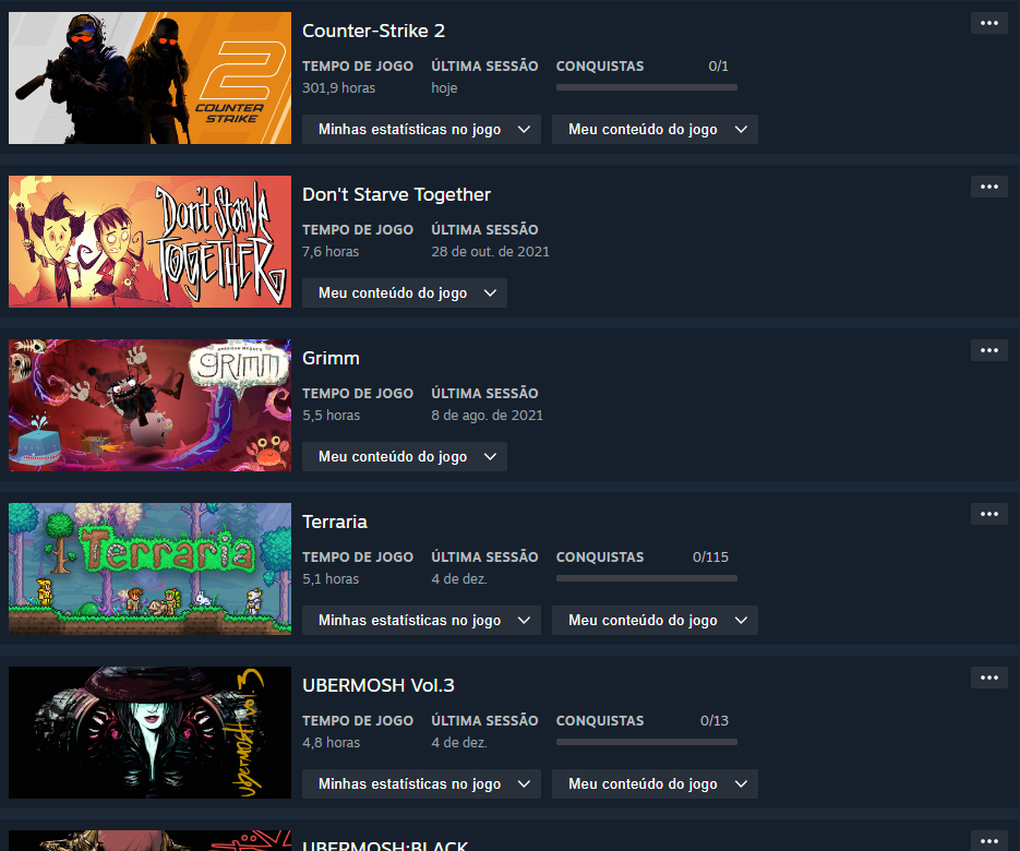 Conta steam 5 anos level 7 terraria +medalha de 5 anos+comprovantes