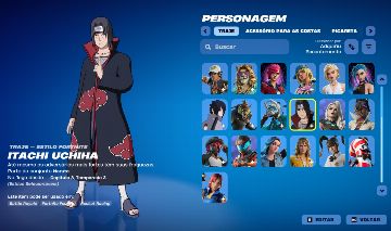 Conta Fortnite Itachi