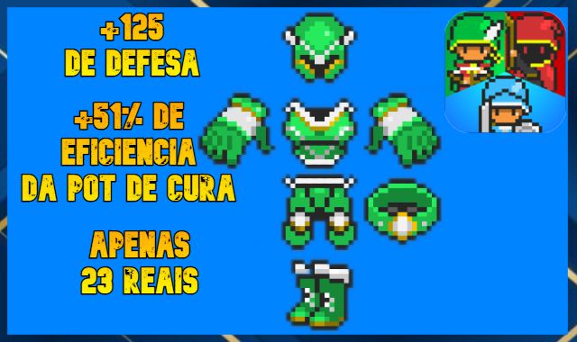 Rucoy Online Set Recovery (fundo azul)