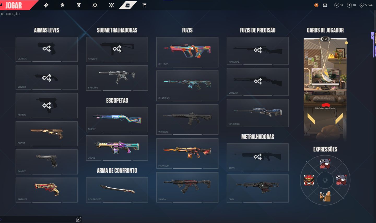 CONTA VALORANT FULL ACESSO EX IMORTAL LOTADA DE SKINS + DADOS DE RECUPERAÇÃO