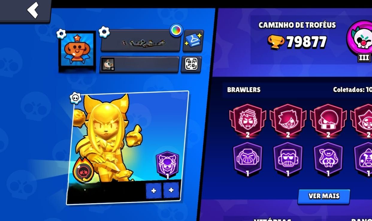 CONTA BRAWL STARS FULL BUFIES