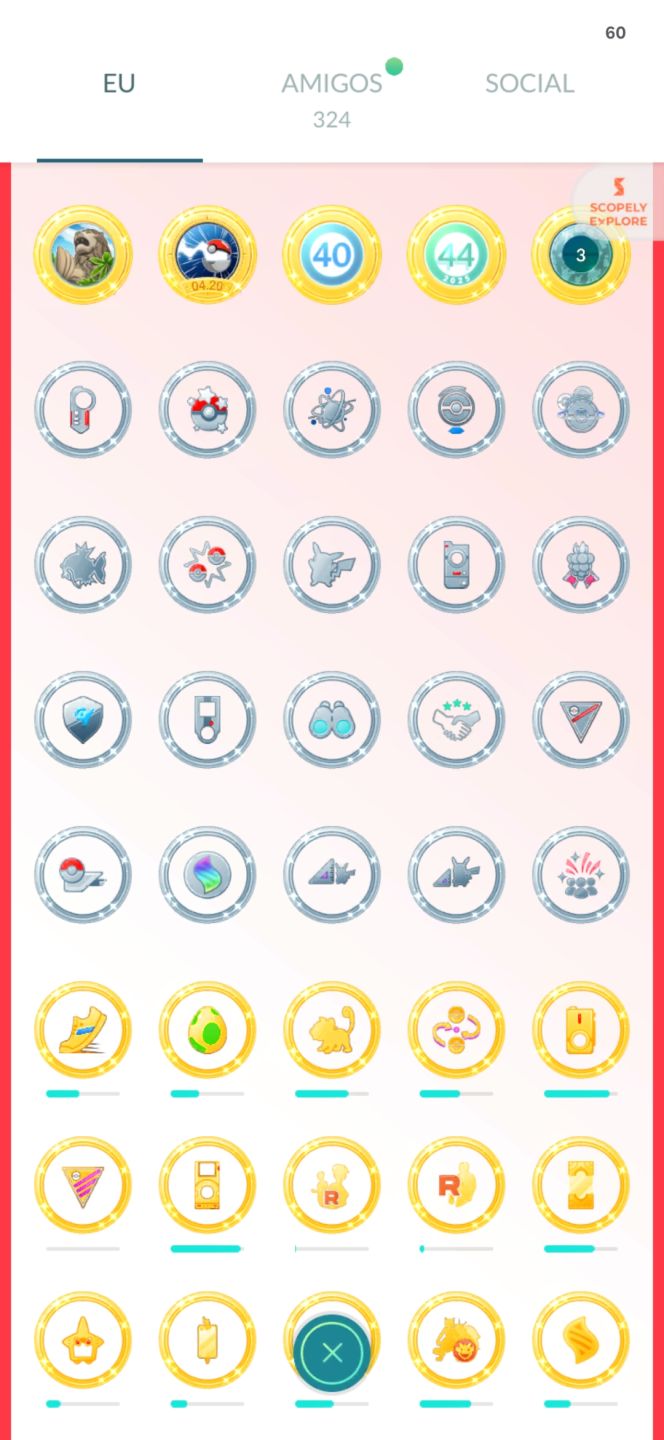 POKEMON GO CONTA LV75 TOP