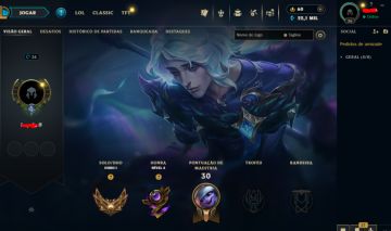 Conta gold / +30 - 10 / full acesso troque email senha tudo