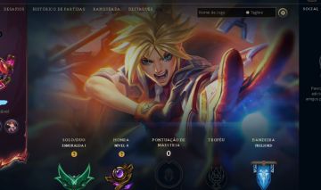 Conta Lol FA Elo esmeralda 1 251 skins