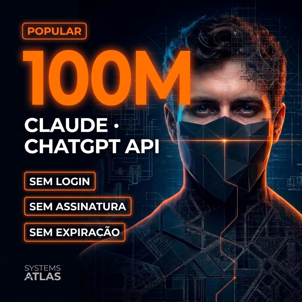 Claude + GPT API Tokens 15M a 1B | Guia + Painel de Saldo